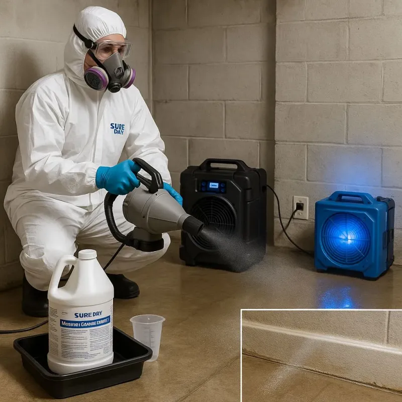 Sanitization and Odor Removal process in Emporia, VA